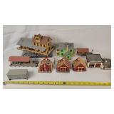 HO Scale Train Model Buidlings