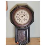 Vintage 24"t Windup Royal Wall Clock