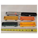 6- Gondola Train Cars