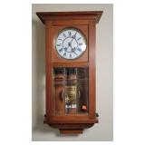 Vintage Peerless Gong Wall Clock - 14x27