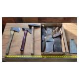 Hatchets, Axe Heads, Splitting Wedge