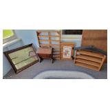 Small Shelves, Drummer Bear Cabinet