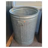 20x27 Galvenized Garbage Can