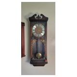 Vintage Windup Wall Clock - 10x30