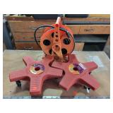Vintage Extension Cord & 2 Plant Roller Carts