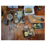 Lots of Clock Parts, Keys, & Pendulums