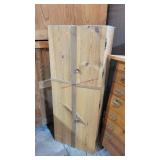 Wooden Storage Cabinet - 16x19w x 50t