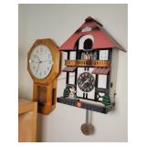 Loan Oak & Poppo Battery Clocks