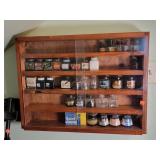 19x26 Shadow Showcase of Ink Bottles