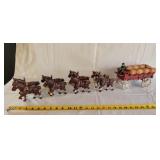 Cast Iron 8 Horse Hitch - (1 piece chipped)