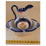 14" Water Basin & Pitcher