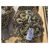 2- New 5/16" 20ft. G70 Chains