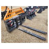 New Land Honor Skid Steer Hydraulic Forks 48"