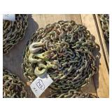 2- New 5/16" 20ft. G70 Chains