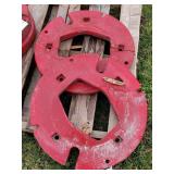 (1- Broken 1- Repaired) IH Wheel Weights