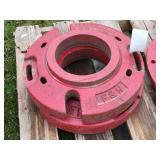 2- F&H Wheel Weights 19" dia