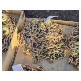 2- New 3/8" 20ft. G70 Chains