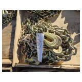 2- New 3/8" 20ft. G70 Chains