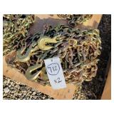 2- New 3/8" 20ft. G70 Chains