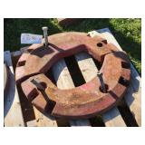 1 - IH Split Wheel Weight - 24" dia