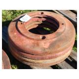 4- 26" Tractor Wheel Weights