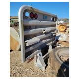 Aluminum Semi Headache Rack 34" mount w.