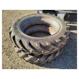 2- Used 13.6-38 Tractor Tires & Rims
