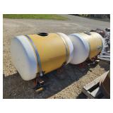 2- Demco 100 Gallon Saddle Tanks (one money)