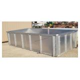 Aluminum 2500 Gal. Container 85" x 172