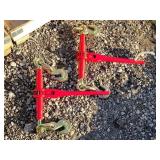2- New 9200lb Ratchet Chain Binders 3/8 - 1/2