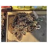 2- New 3/8" 20ft. G70 Chains
