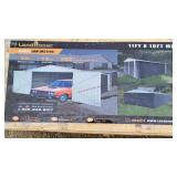 Land Honor 11x19 Metal Garage Shed - Dbl. Doors