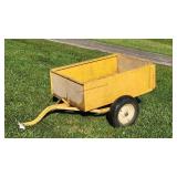 Nice 26x39 Dumping Garden Trailer