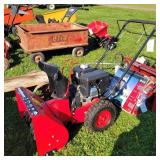 Powersmart 22" Gas Snowblower  - Runs; 212cc