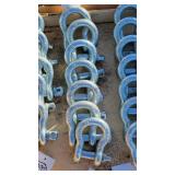 7- New 7/8" Screw Pin Anchor Shackles