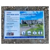 New Set of Iranch 9ft 6in Bi Parting Gates 2x$