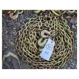 2- New 5/16" 20ft. G70 Chains