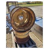 2- 22x26 Rims - 8 Bolt