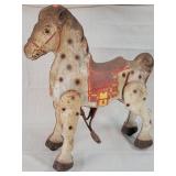Antique Mobo Jumping Horse 32" Tall