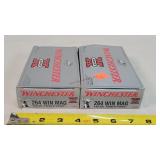 2-Packs of 20 Rounds Rem. 264 Win Mag Ammo