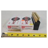 2 Packs of Hornady 6.5 Creedmoor Ammo