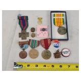 Vintage Military / Veteran & Other Pins