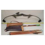 Cobra Bear 48" Compound Bow & Misc Arrows