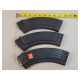 3- Magazines for 7.62x39 Ammo