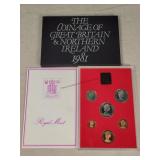 1981 Coinage of Great Britain & Ireland Set