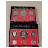1976 & 1977 United States Proof Sets