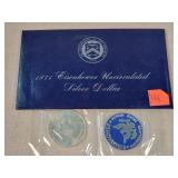 1971 Eisenhower Uncirculated Silver Dollar