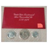 1976 US Bicentennial Silver UNC Set