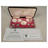 1971 Bahama Islands Proof Set by Franklin Mint