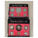 1978 & 1979 United States Proof Sets
